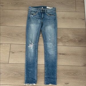 rag & bone Light Blue Denim Jeans